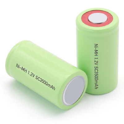 Batterie Ni-MH de haute puissance SC3500mAh 1.2V pour aspirateur de puissance d'urgence