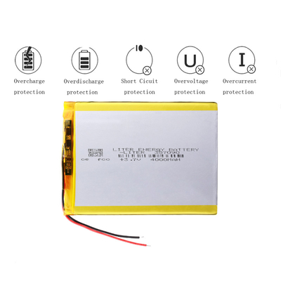 Paquet de batterie de polymère du lithium 4000mAh d'OEM 357090 pour la Tablette
