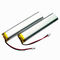 Vie de cycle rechargeable de la batterie 2000mAh de la lumière 102095 3,7 V Lipo de LED la longue